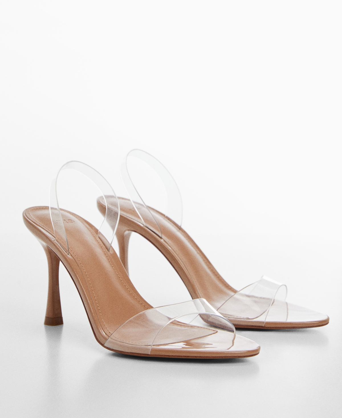 Mango Women's See-Through Straps Sandals