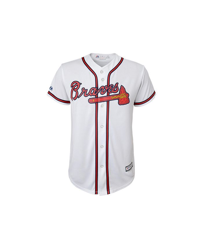 Youth Freddie Freeman Atlanta Braves White Embroidered Replica Baseball  Jersey on Sale