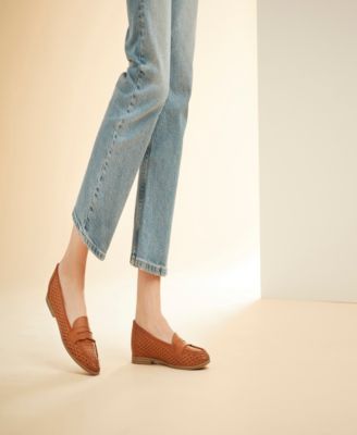 Mocassino Donna DAN STUDS WOMAN mocassino da barca bianca