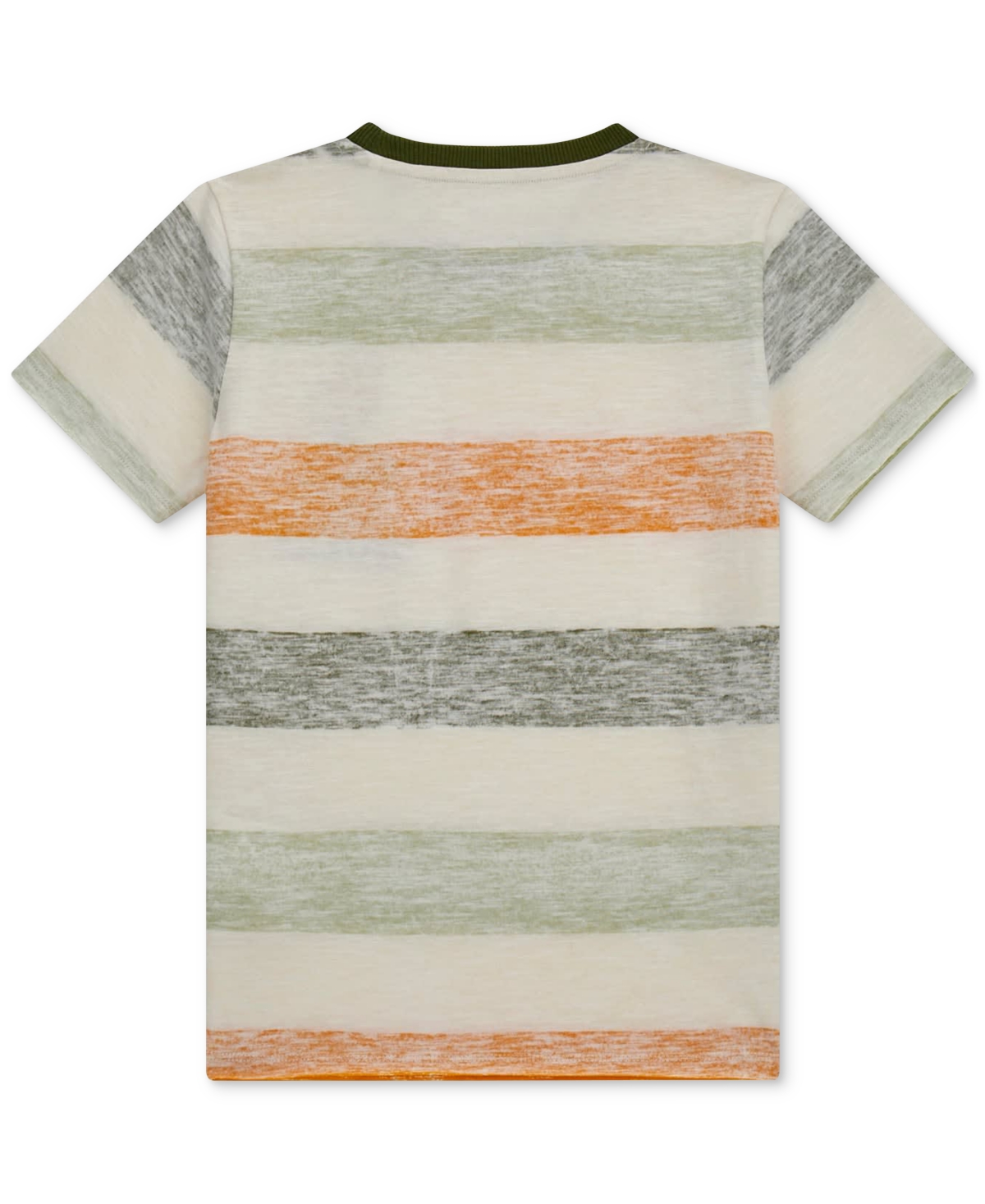 Guess Big Boys Striped Cotton Logo Applique T-Shirt - S30g-open