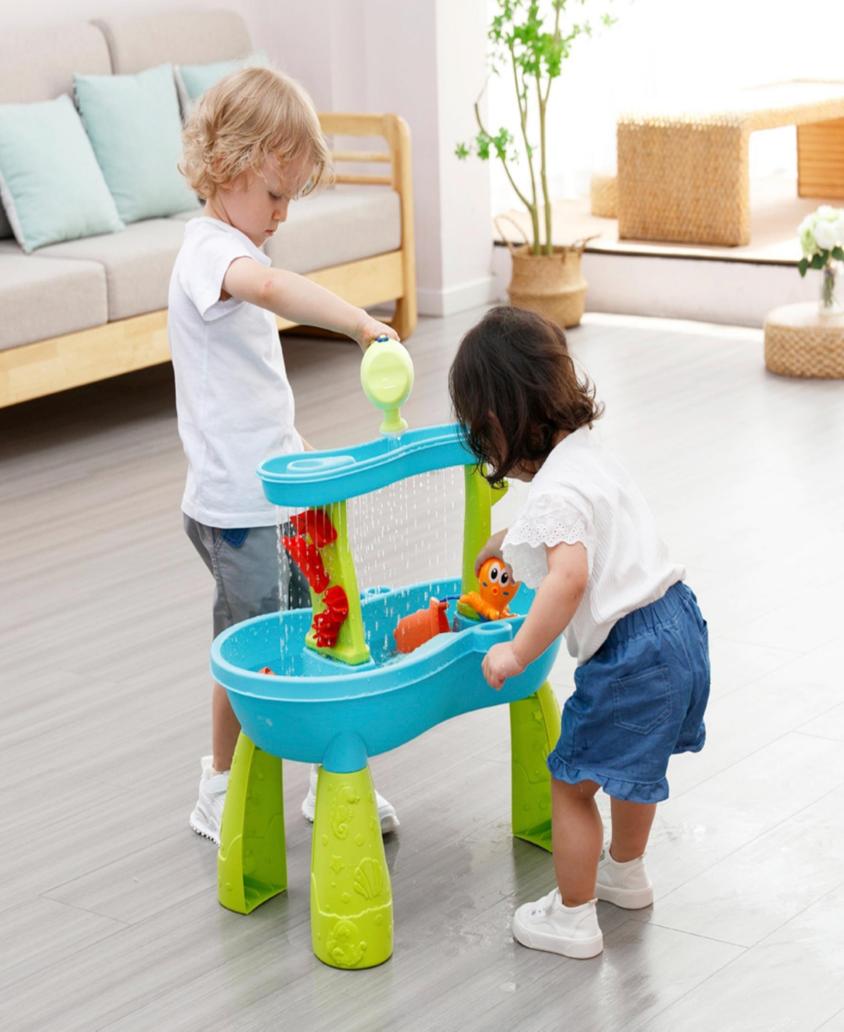 Trimate Toddler Sensory Sand And Water 2 Tier Table