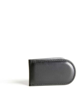 Men's Old Leather Money Clip for Men