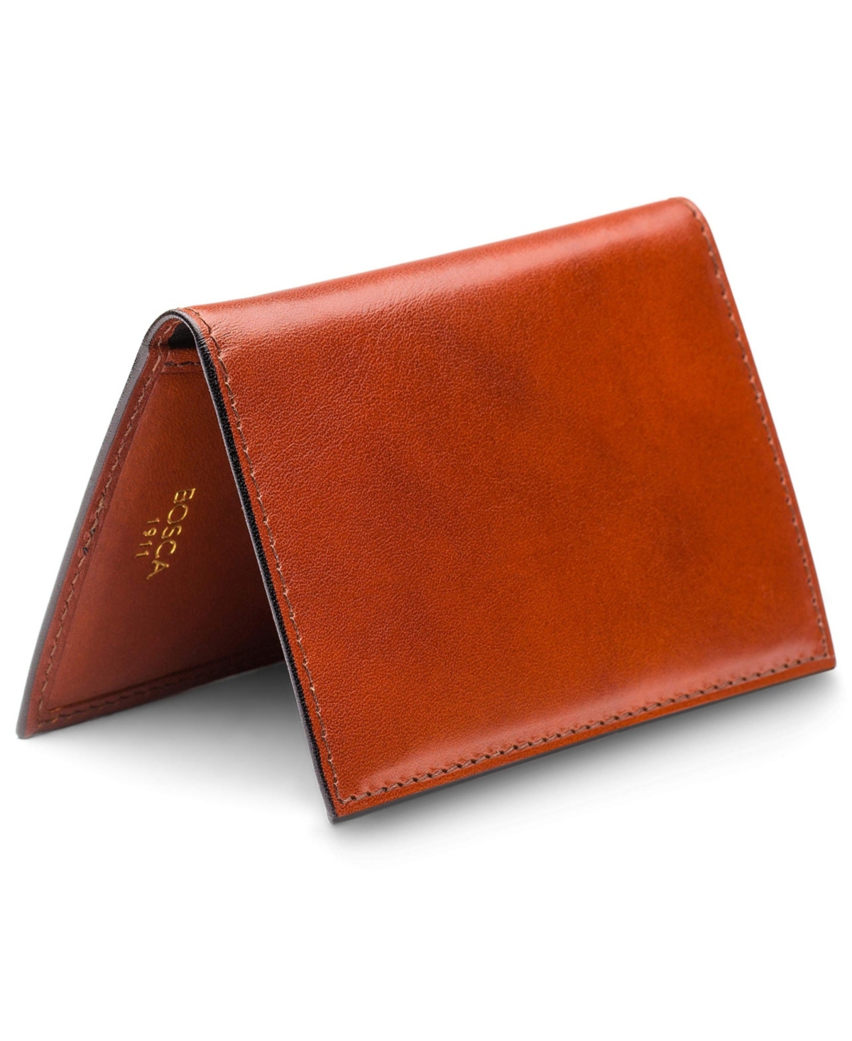 Bosca Men's Genuine Leather 8 Pocket Credit Card Case
