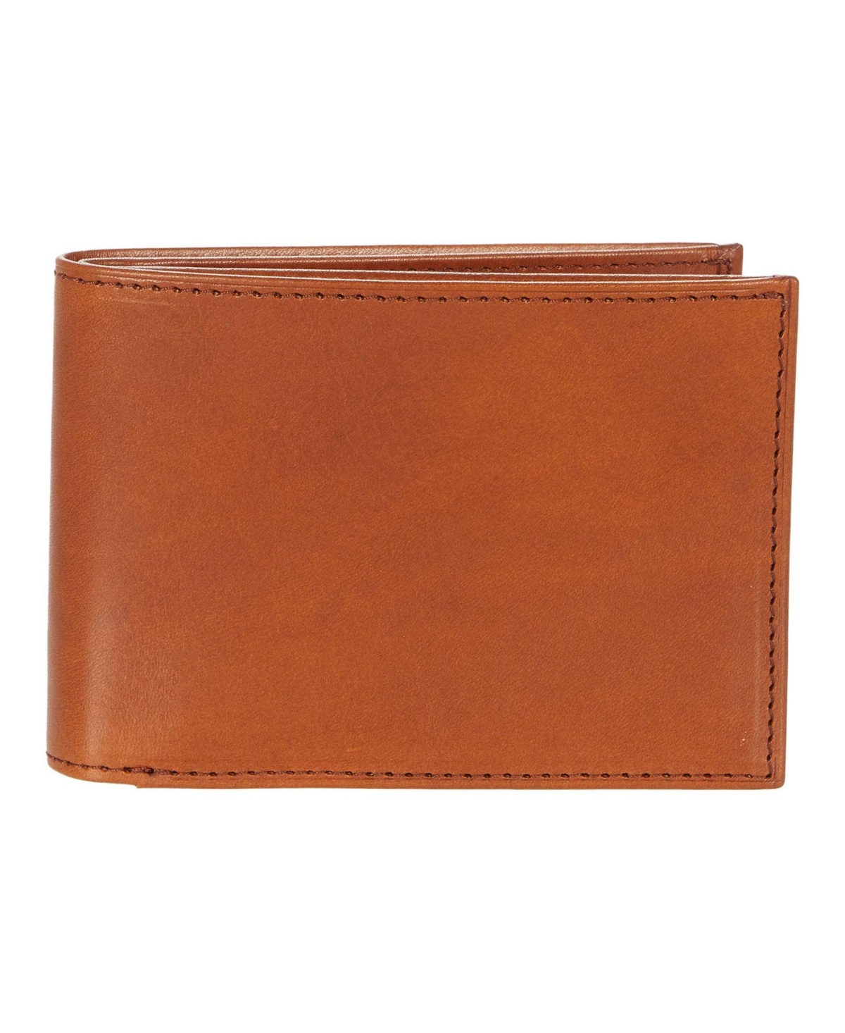 Small Bifold Wallet - Rfid - Saddle