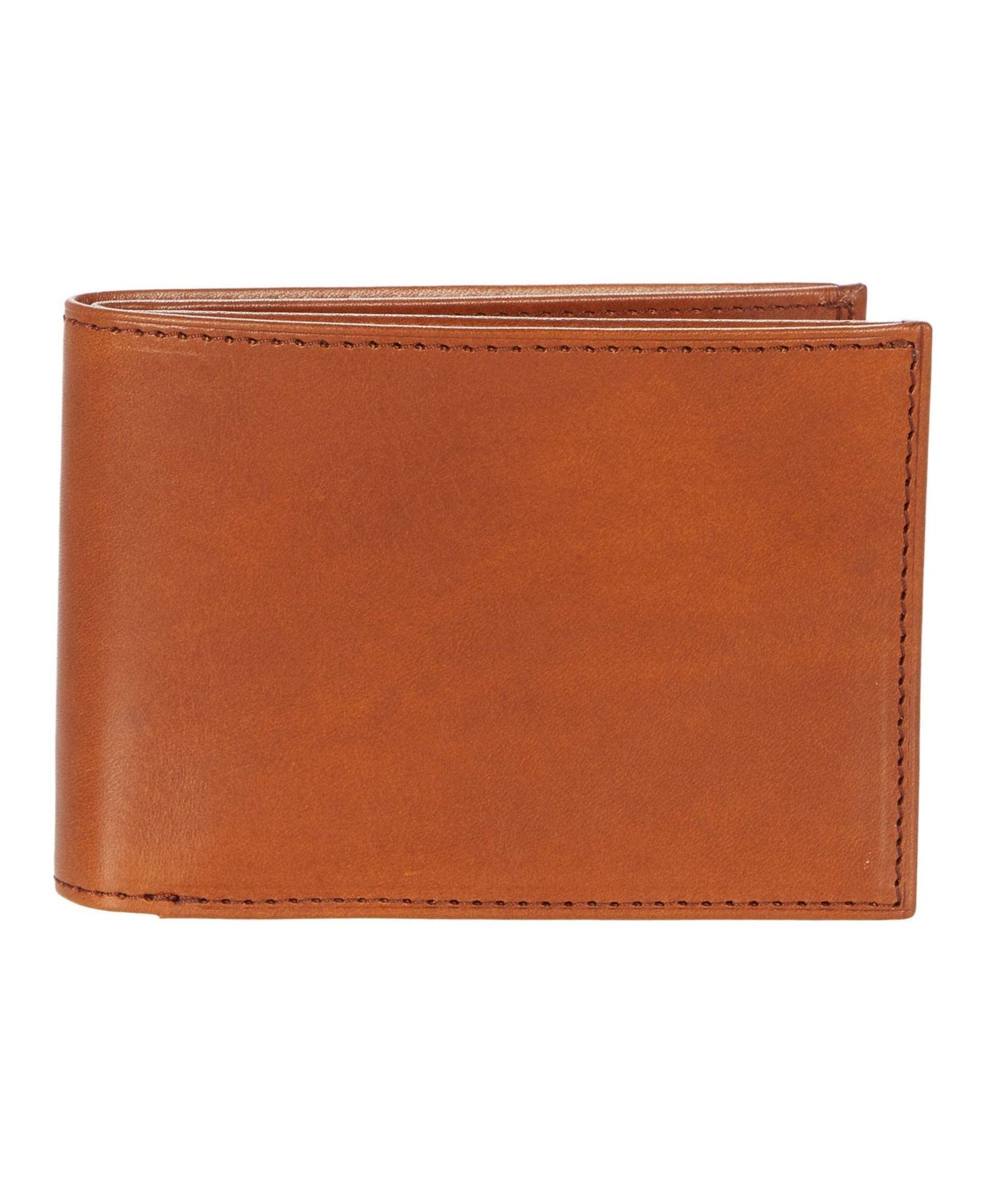 Men's Old Leather Small Bifold Wallet