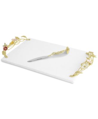 Wildflowers Cheeseboard with Knife