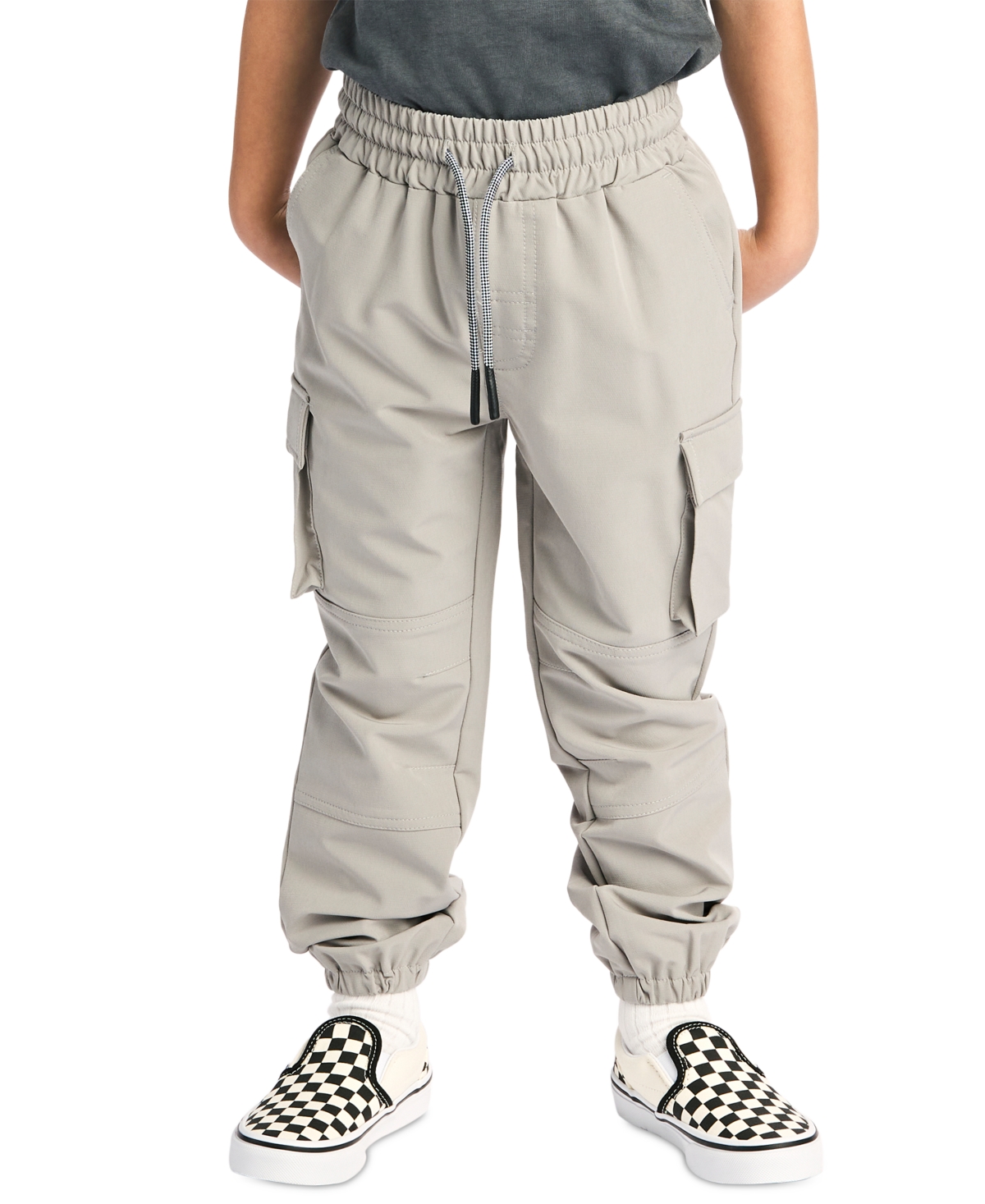 Shop Sovereign Code Big Boys 4-way Stretch Cargo Pants In Light Grey