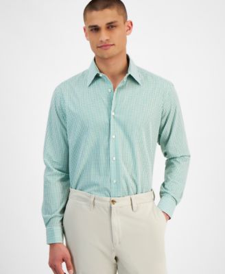 Club Room - Men's Regular-Fit Solid Dress Shirt