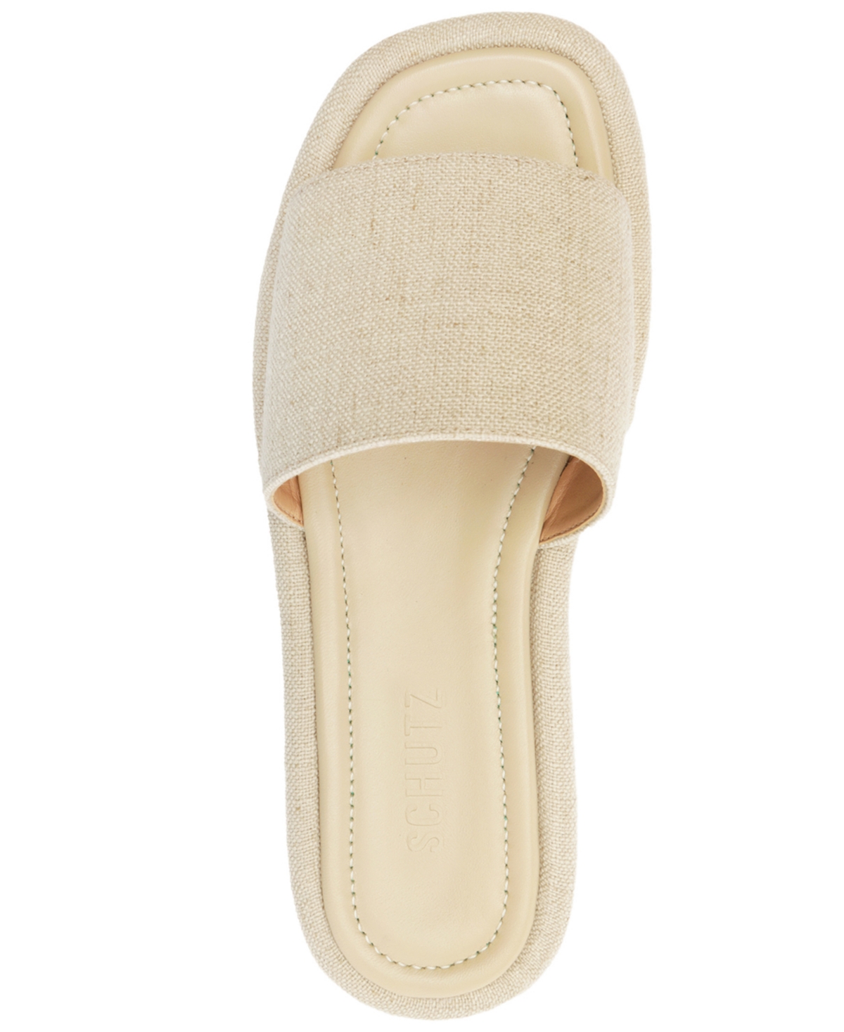 Shop Schutz Women's Yara Flatform Sandals In Beige