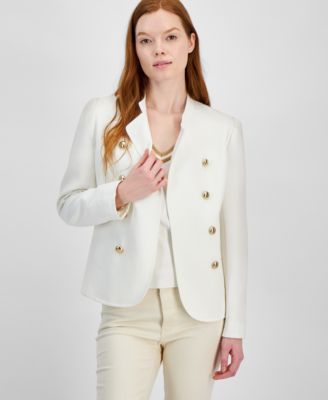 Tommy Hilfiger - Women's Stand Collar Open-Front Jacket