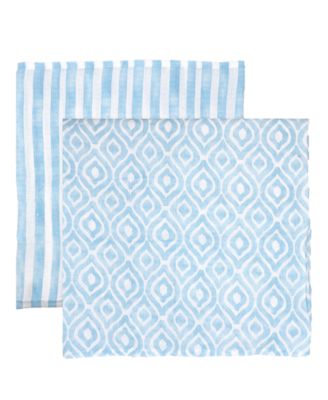 Baby Boys Luxury Plush Baby Blankets, 3 Piece Gift Set