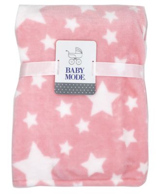 Baby Girls Stars Nursery Blanket Collection, 7 Piece Set