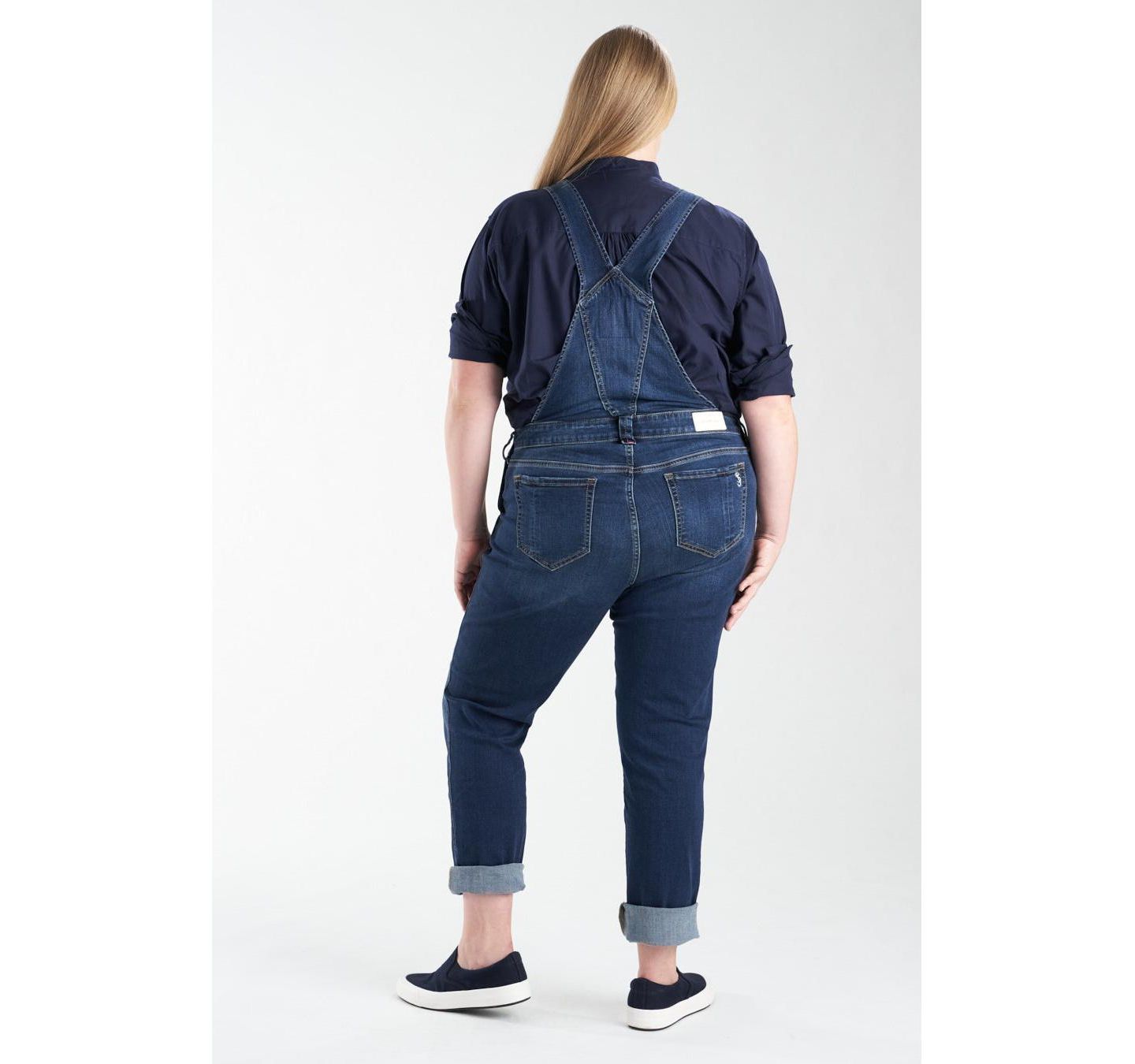 Женский джинсовый комбинезон Slink Jeans, больших размеров, цвет: Martha — фото 2