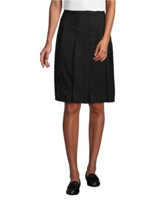 Women's Box Pleat Skirt Top of Knee