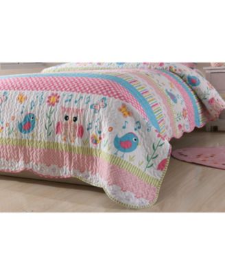 Kids Girls Quilt Set Bedspread Coverlet Set A73 Twin