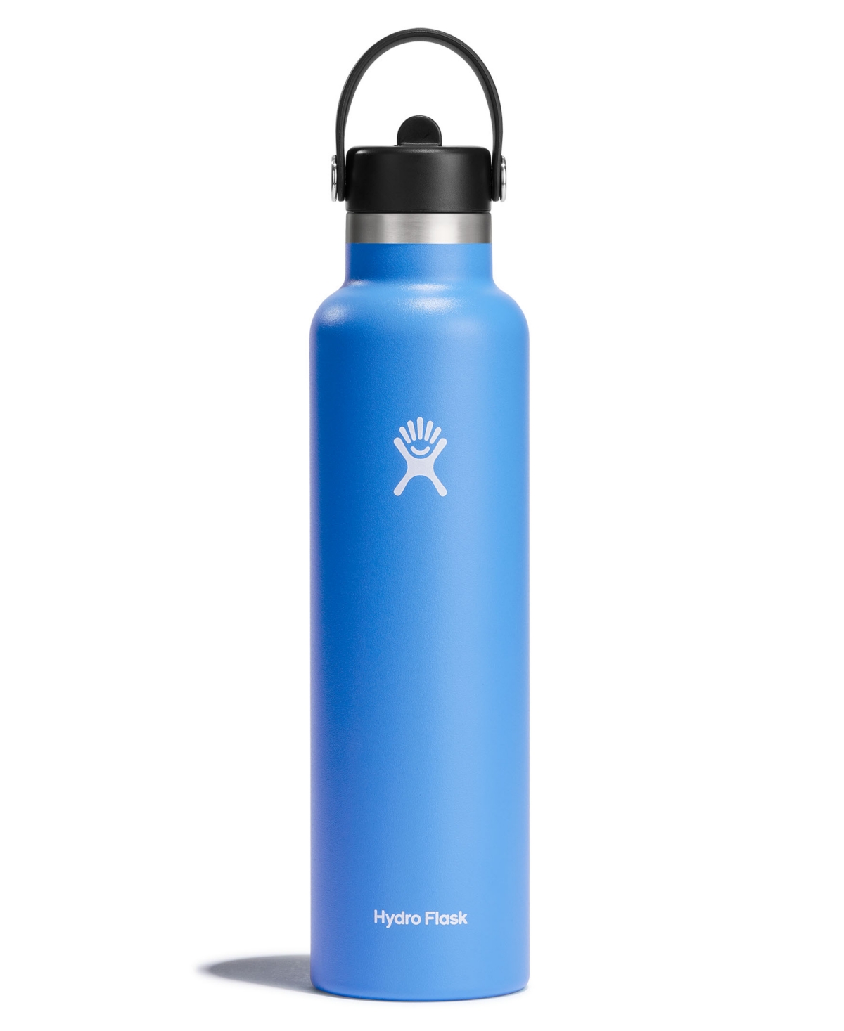 Hydro Flask 24 oz Standard Mouth With Flex Straw Cap In Cascade