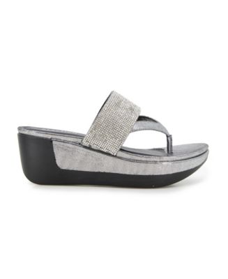 Women's Pepea Cross Jewel Wedge Sandals