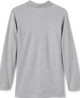 Girls Long Sleeve Feminine Fit Interlock Polo Shirt