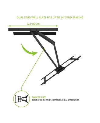 PDX700 Articulating Full Motion TV Mount for 42" - 100" TV