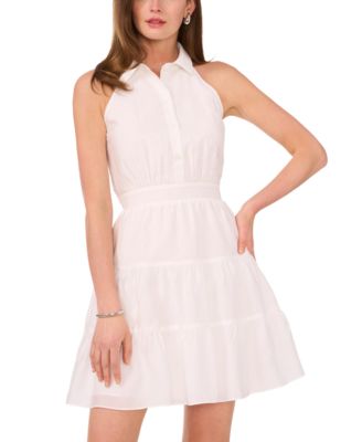 1.STATE Women's Collared Tiered Mini Dress - Macy's