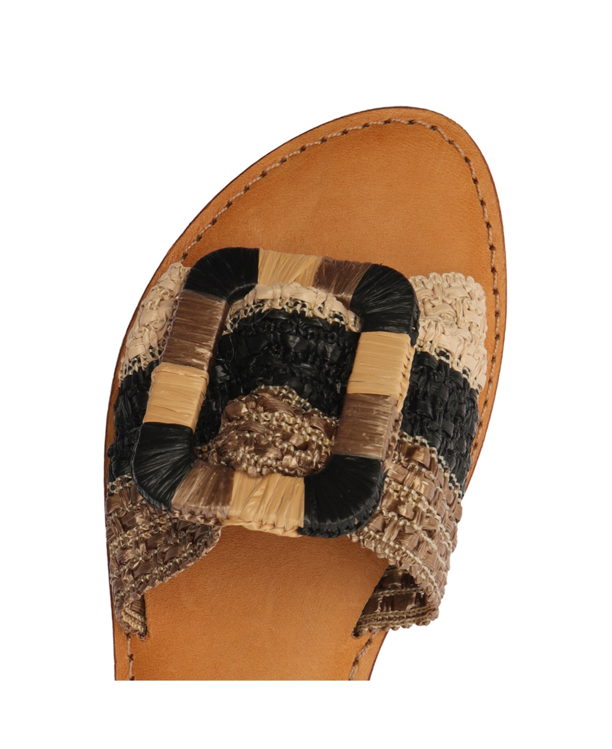 Schutz Women's Cinna Flat Buckle Sandals
