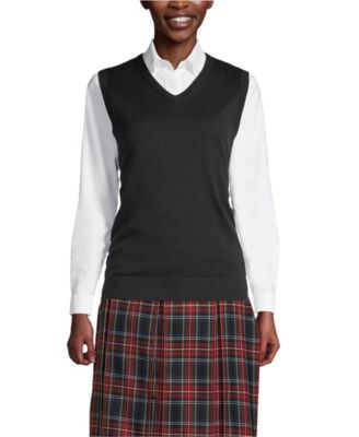 Women's Cotton Modal Fine Gauge Sweater Vest