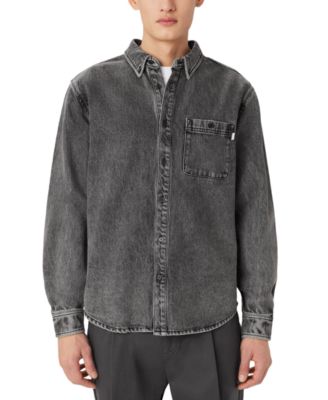 Frank And Oak - Men's Clark Regular-Fit Denim Button Shirt