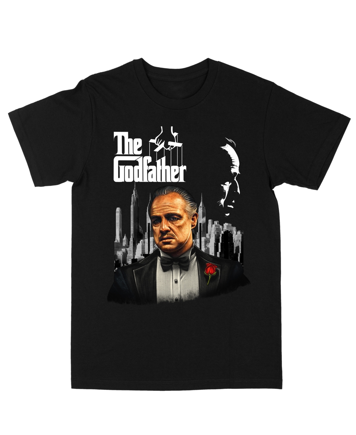 Philcos Men's Vito Nyc The Godfather T-shirt In Black