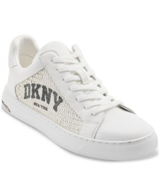 Women's Abeni Arch Raffia Logo Low-Top Sneakers