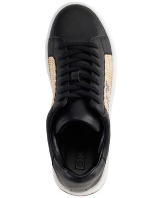 Women's Abeni Arch Raffia Logo Low-Top Sneakers