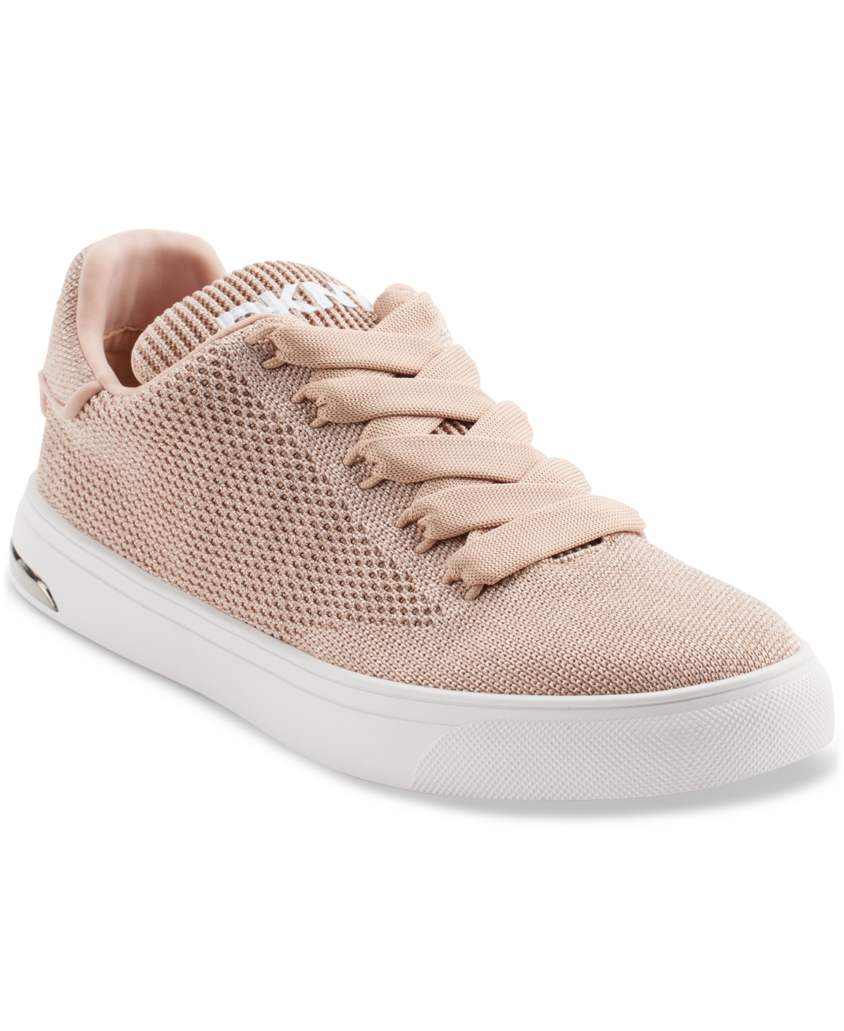 Shop Dkny Women's Abeni Lace-up Low-top Sneakers In Rose