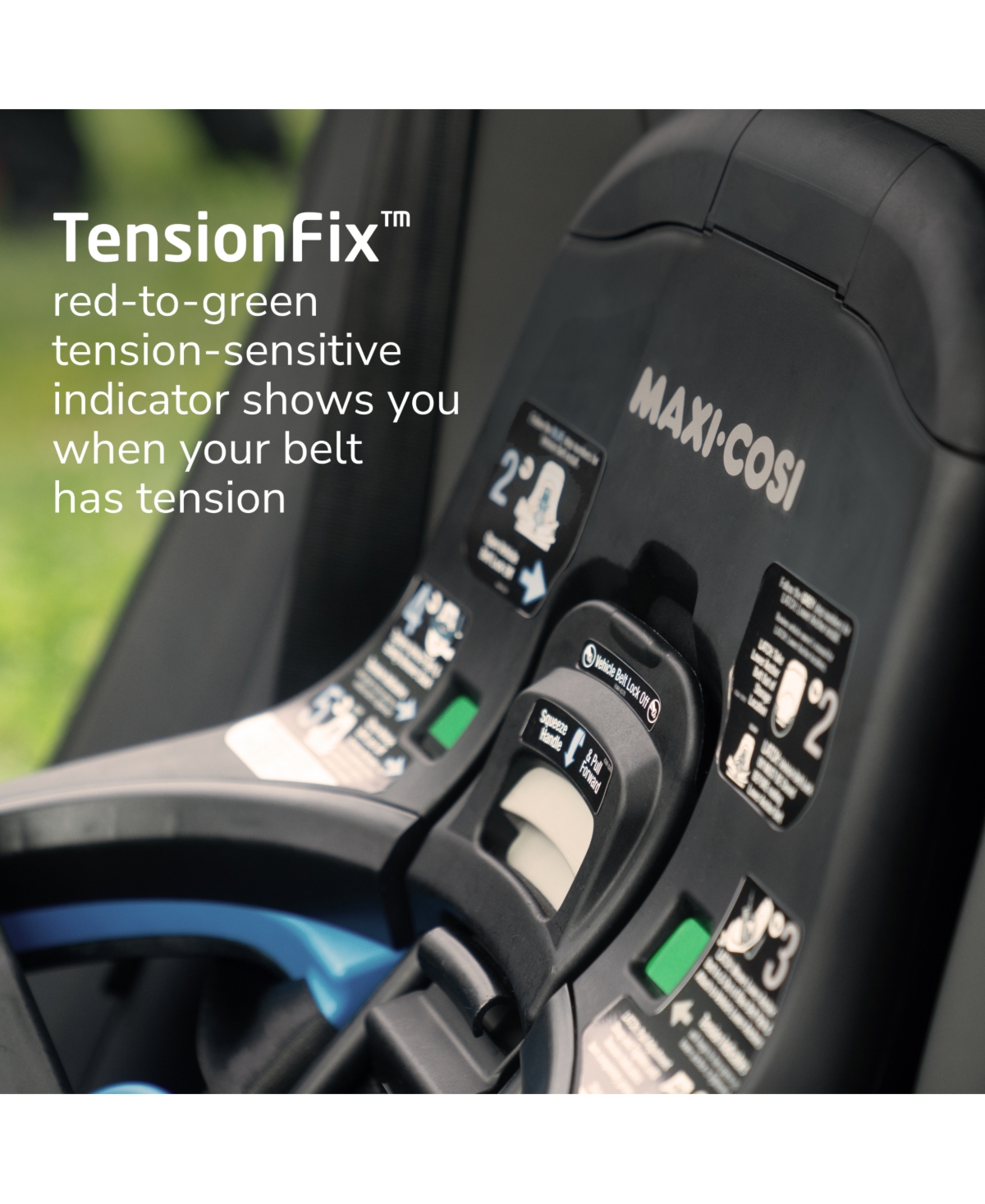 Maxi-cosi Peri 180° Rotating Infant Car Seat Base In Black