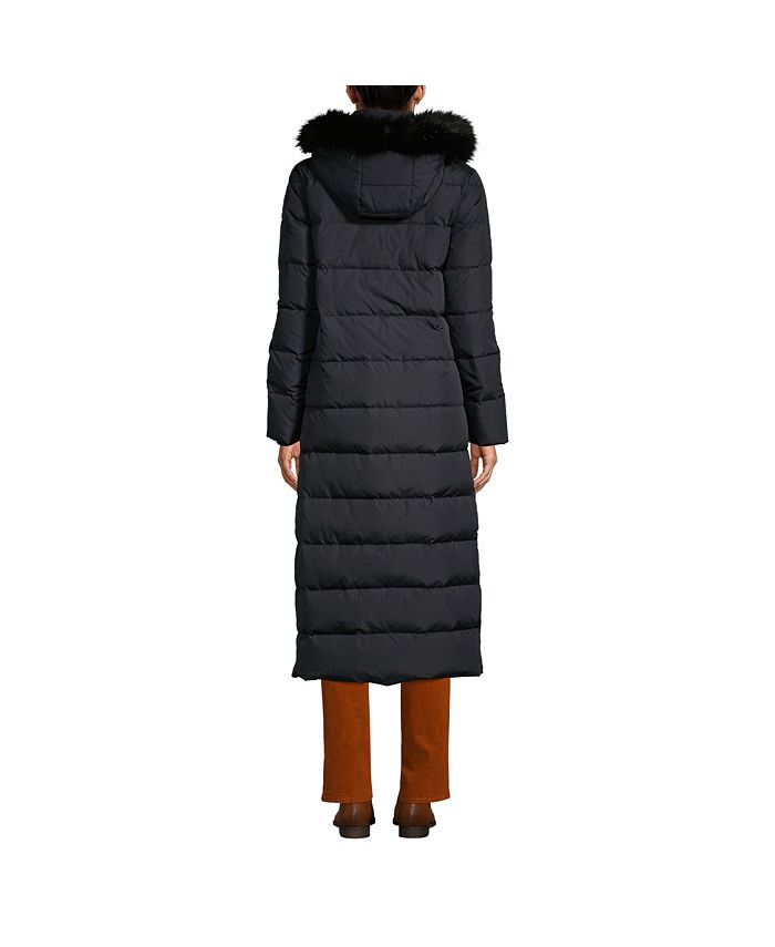 Lands' End Women's Tall Down Maxi Winter Coat Macy's