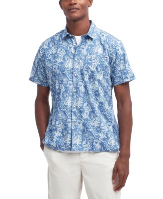 Barbour - Men's Ives Summer-Fit Tropical Leaf-Print Button-Down Shirt
