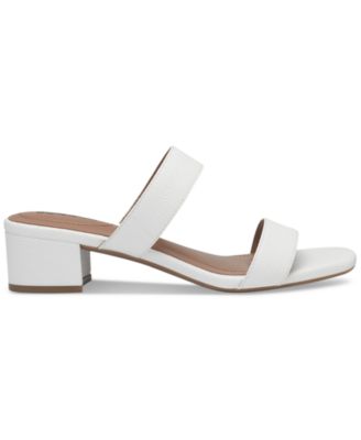 Victoriaa Double Band Block Heel Dress Sandals, Created for Macy's