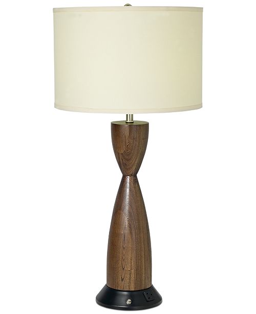 Kathy Ireland CLOSEOUT! Pacific Coast Brushed Nickel & Chocolate Brown