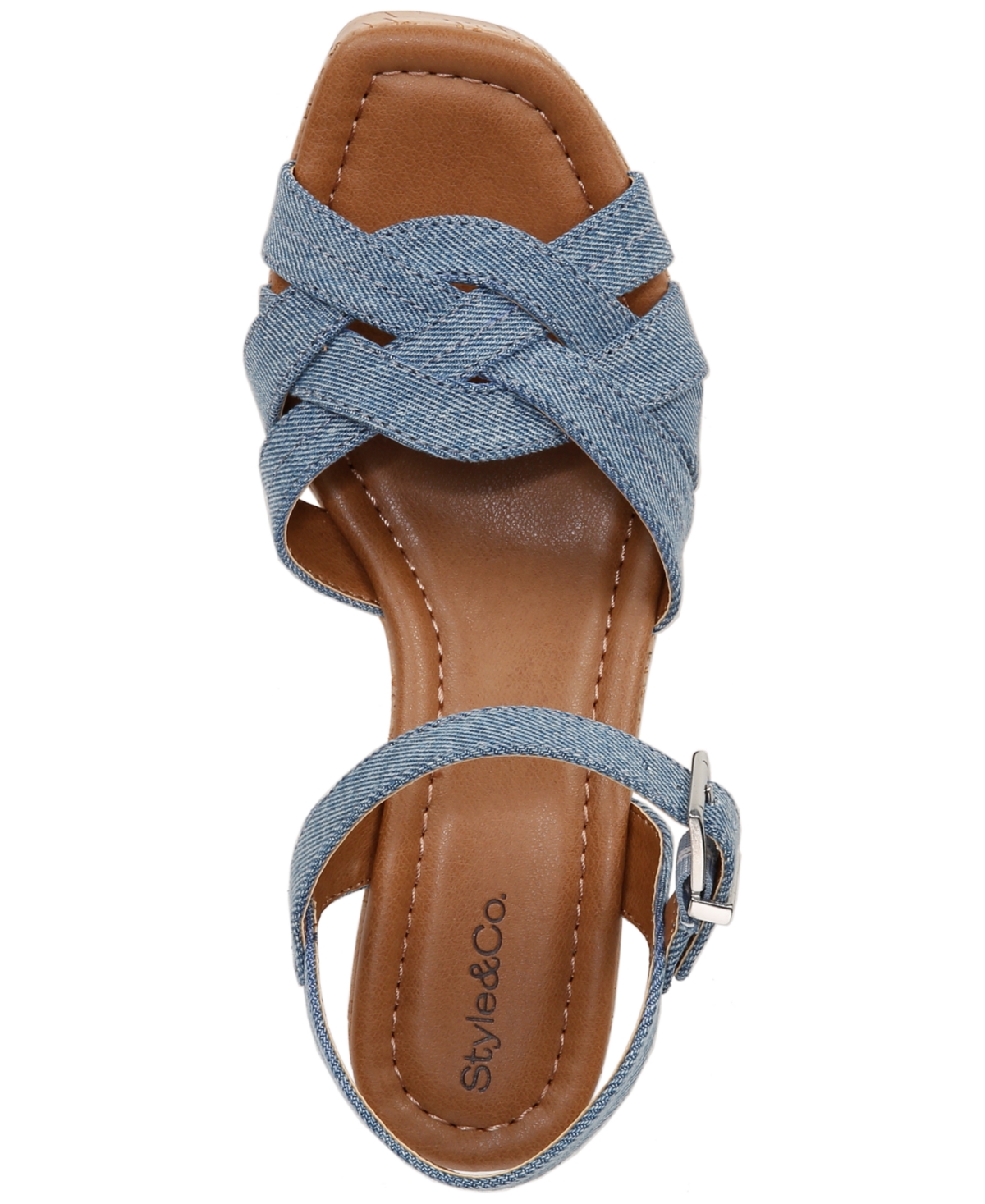 Style & Co Women's Cerres Ankle Strap Espadrille Wedge Sandals, Created for Macy's