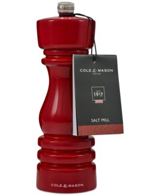 London Classic Beech Wood 7" Salt Mill