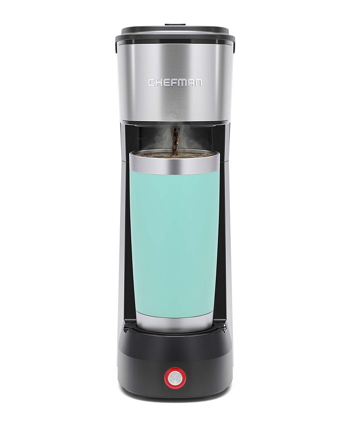 Chefman 2.48lb InstaCoffee Max Single Serve Coffee Maker Macy's