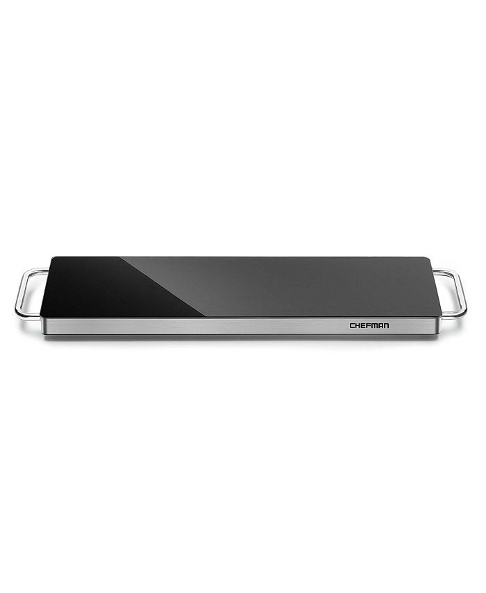 Chefman GlassTop Warming Tray Macy