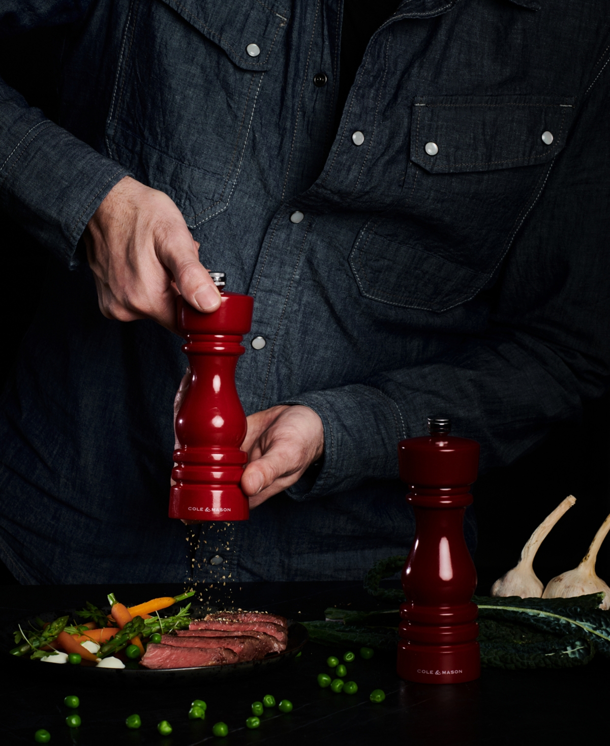 Cole & Mason London Classic Beech Wood Pepper Mill