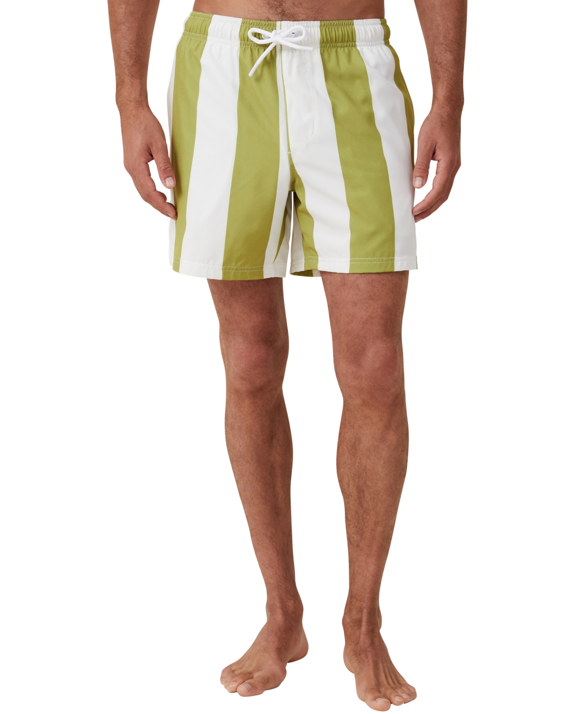 Shop Cotton On Men's Stretch Swim Short In Green