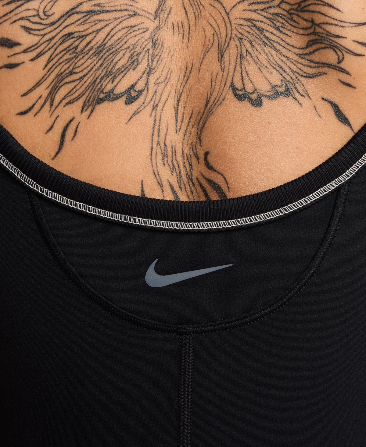 Nike Women's One Dri-Fit Short Bodysuit -lt Orewood Brn/cool Grey