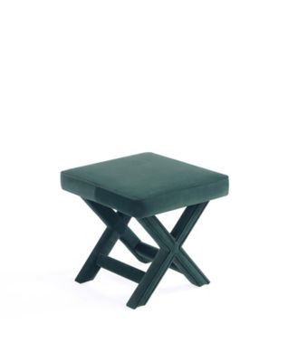 Abigail 20.47" Velvet Upholstered Ottoman Bench