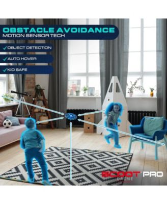 Scoot Pro Hand Operated Drone for Kids And Adults - Blue