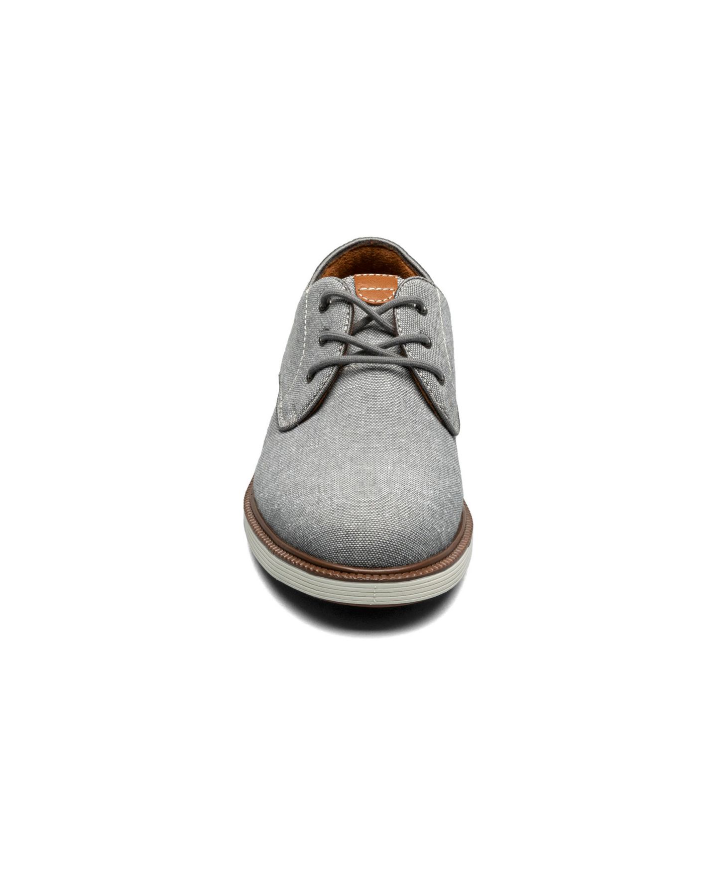 Детские оксфорды Florsheim Highland Jr. из парусины для мальчиков, цвет: Серый — фото 2