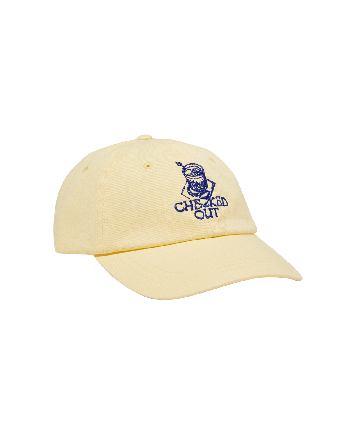 Men's Strap Back Dad Hat - Yellow