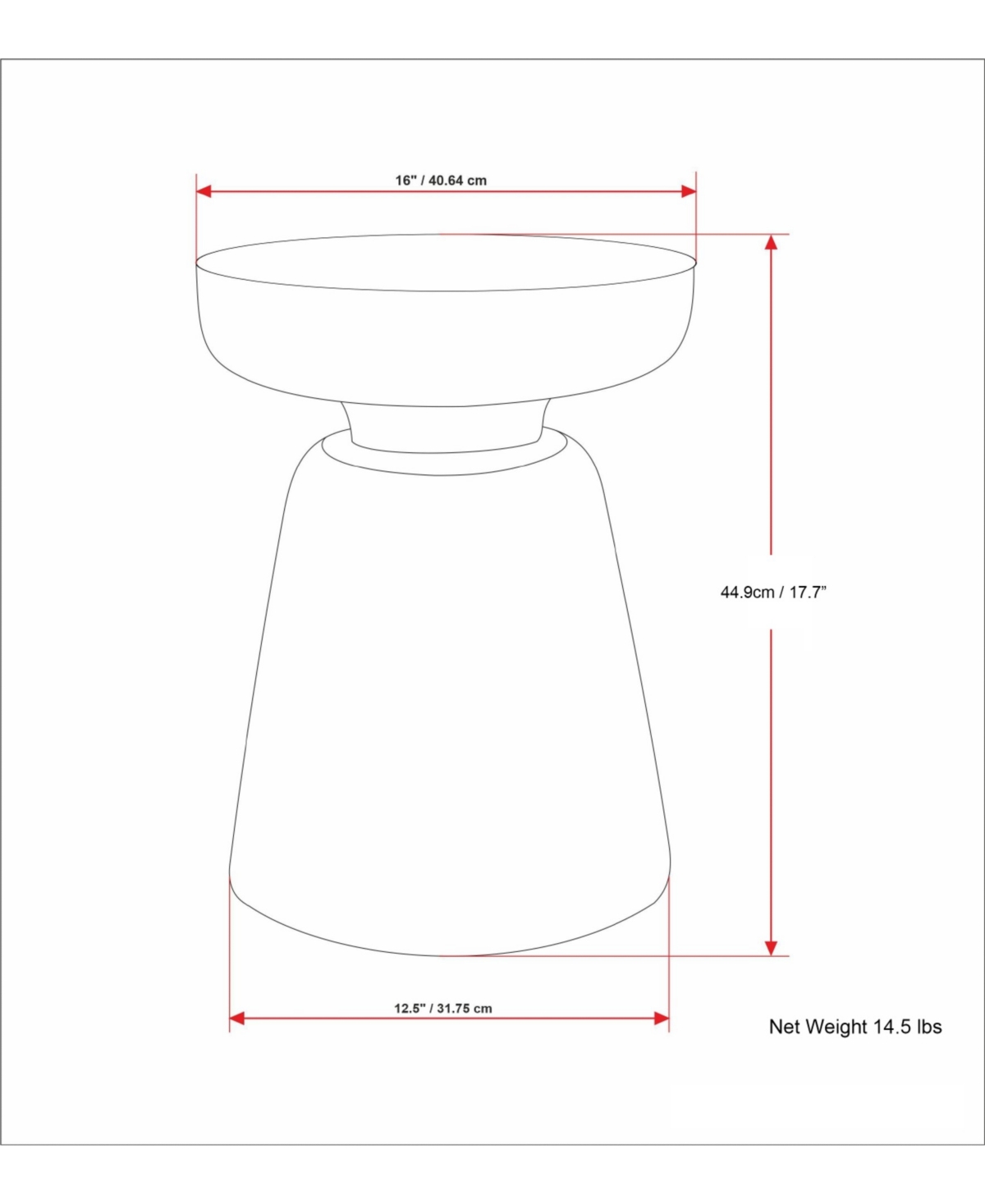 Simpli Home Robbie Solid Mango Wood Accent Table In Distressed White Wash In Distressed White Wash
