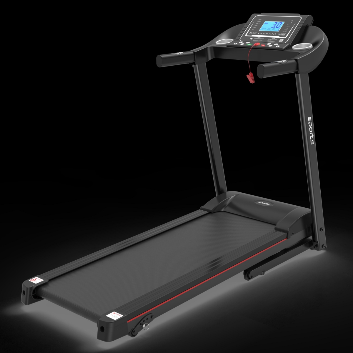 Streamdale Furniture Fitshow App Home Foldable Treadmill With Incline, Folding Treadmill For Home Workout