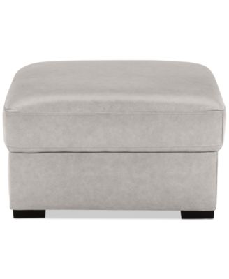 Radley 32"  Leather Ottoman